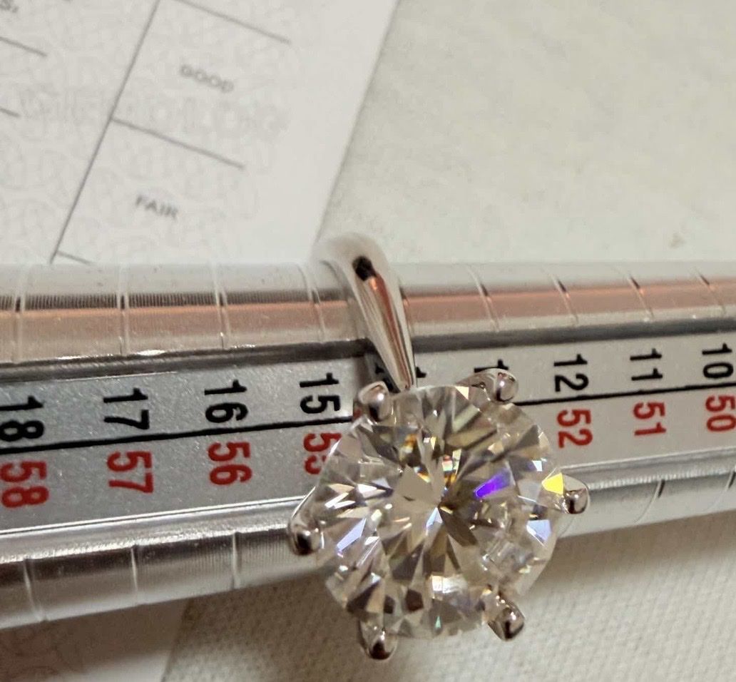 Ringe: Ring Silber 925 mit Mossanit – Neu (gemäss Beschreibung) aus Oberhof von RealStone 2