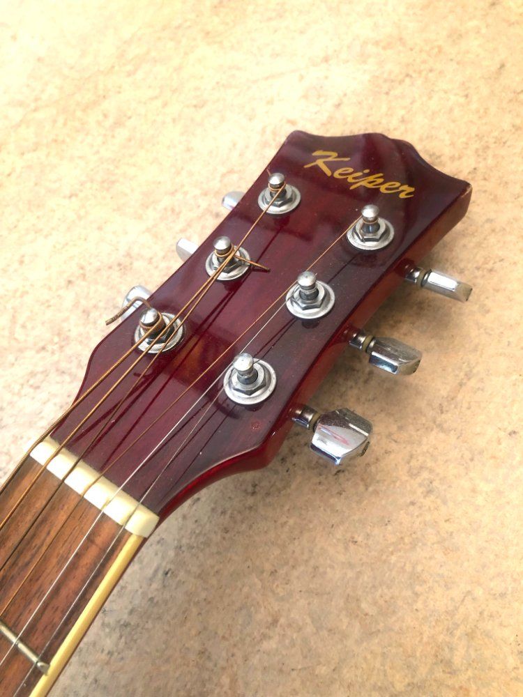 Musikinstrumente: Keiper Akustik-Gitarre – Gebraucht aus Männedorf von ste_b6y7 2
