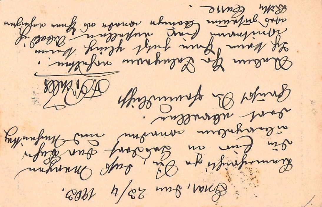 Tutti i francobolli: Interessanter Beleg AUSTRIA  - WINTERTHUR 1903 – Usato da Winterthur venduto da SchatzchischtliWinti 1