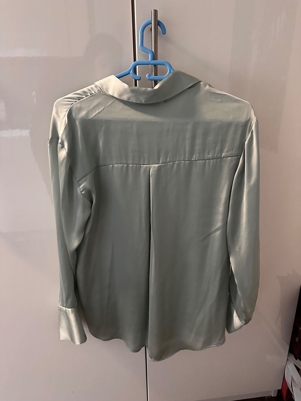 Zara Blusen: Zara Bluse Seidenoptik Gr. XS Türkis – Gebraucht aus Dübendorf von bol_h67v 2