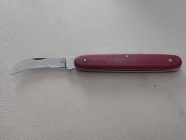 Victorinox Gärtnermesser rot Klinge gebogen gebraucht