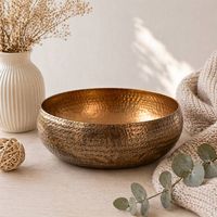 Coupe décorative cuivrée  style chic & chaleureux