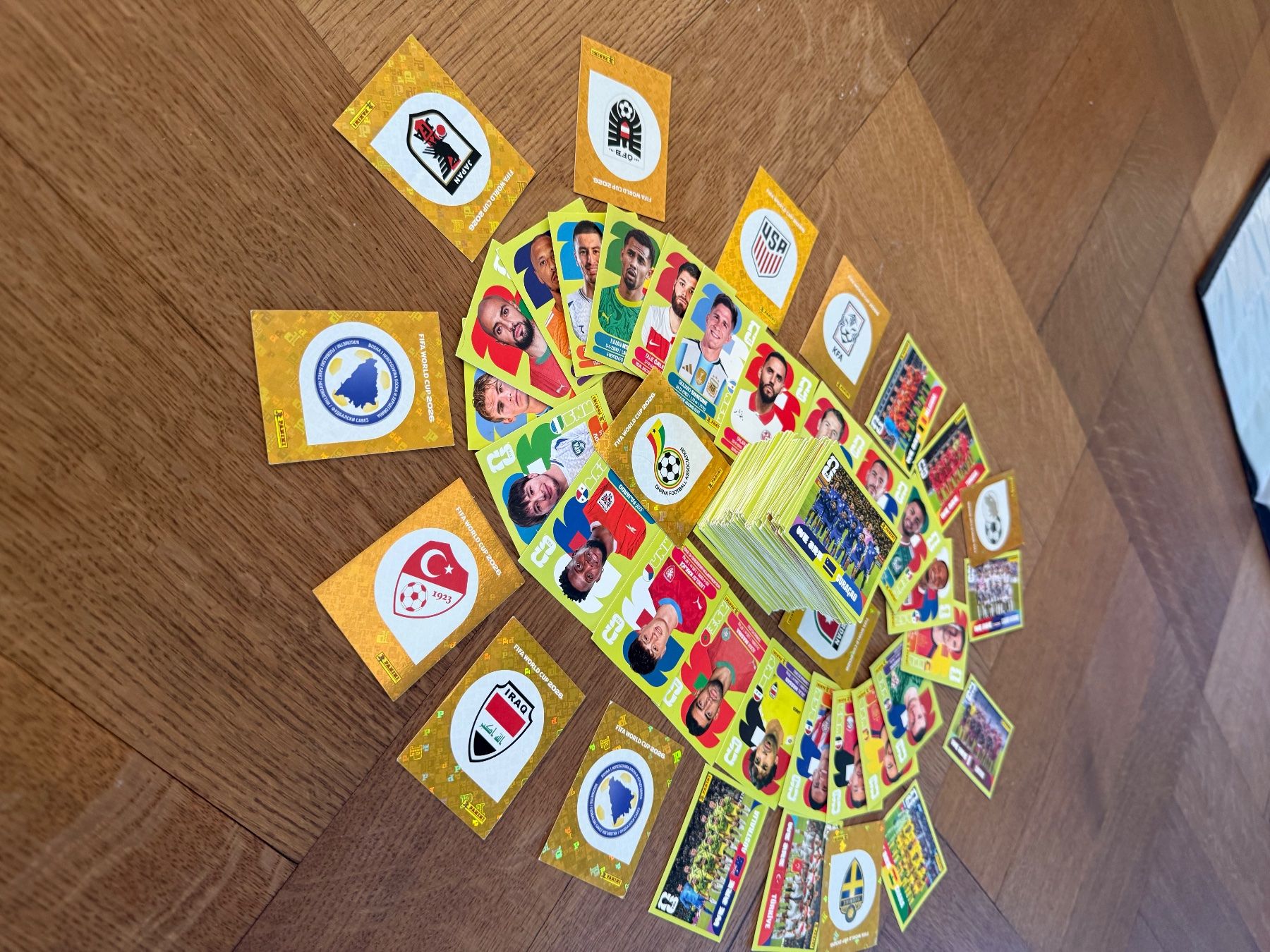 Panini Cartes à collectionner: Panini Set mit 242 Bilder – D'occasion à Zürich par phu_rkm7