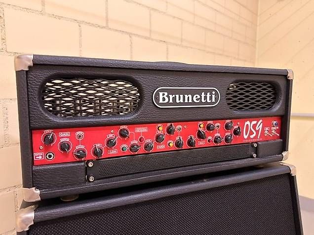 Amplificatori: Brunetti 059 Top und die Brunetti Box 4x12" – Usato da Hagendorn venduto da Gibson59 4