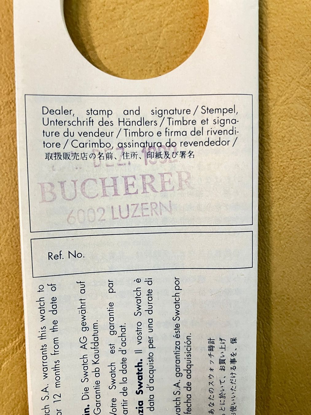 Swatch Orologi: Swatch GC 700 braun 1982 – Usato da Horw venduto da luzernicus 1
