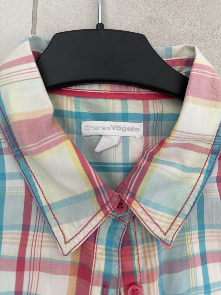 Camicette: Damen Bluse rosa / blau / weiss – Usato da Zug venduto da Hehe 1