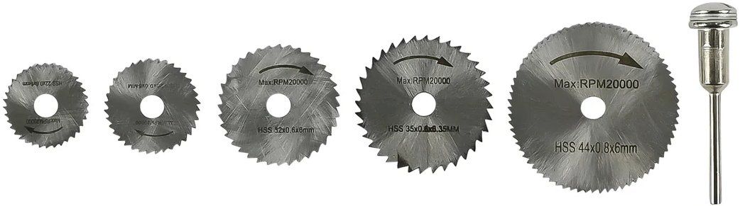 Dremel Scies: 6teil. Set SÄGEBLAETTER HSS mini zu MULTI-TOOL oder Dremel – Neuf avec emballage d'origine à St. Gallen par schnaeppchen-preise