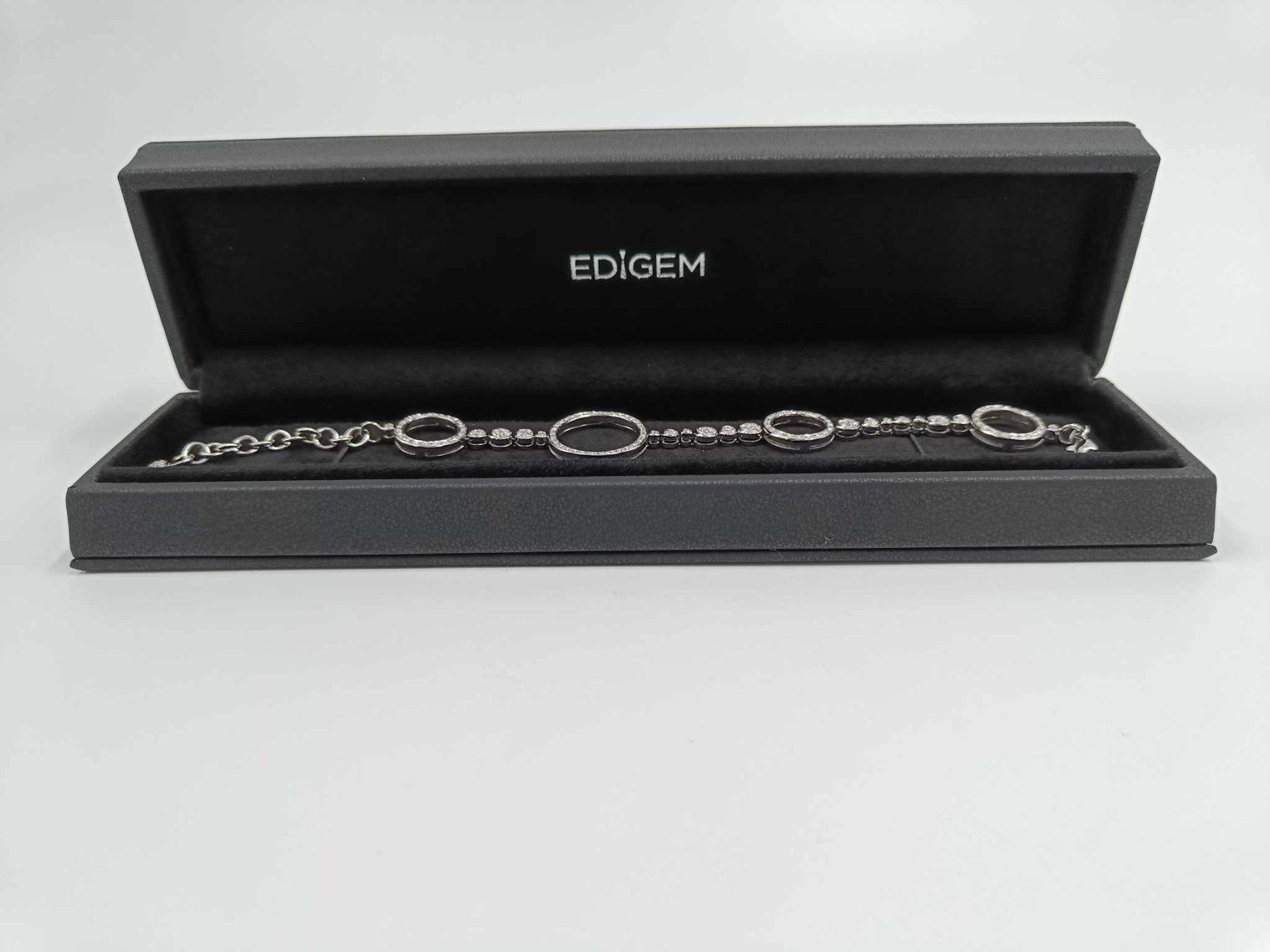 Bracciali & Braccialetti: DIAMANT BRACELET IN 750 WEISSGOLD – Usato da Luzern venduto da EdiGem 2