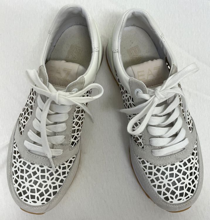 Emporio Armani Sneakers Damen Leder Gr.40 gebraucht Kaufen auf