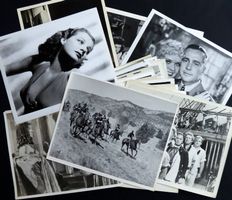 LOT 60 B&W PHOTO HOLLYWOOD MOVIE & PRESS YEARS 1950-'60-'70