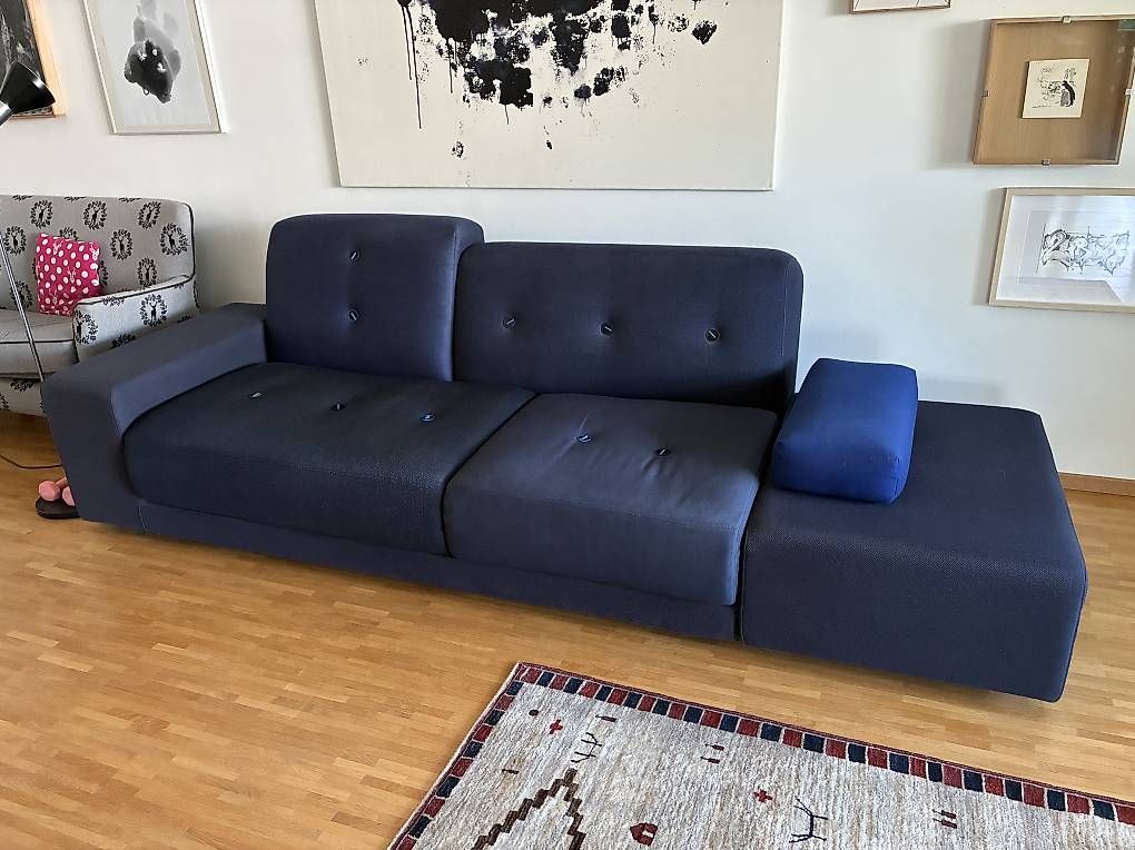 Vitra Sofas: Vitra Sofa Polder blau – Gebraucht aus Zürich von sst_26js 1