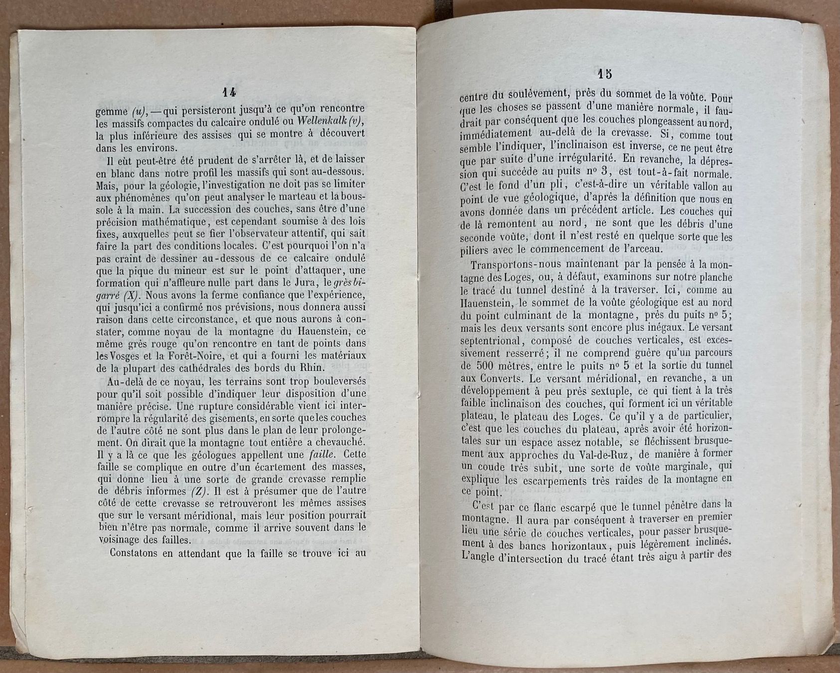 Documenti: Les Tunnels du Jura, E. Dessor - 1856 – Usato da Versoix venduto da Decapod 4