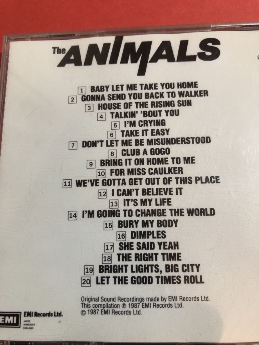 CD: The Animals The Singles Plus CD Sampler guter Zustand – Usato da Flaach venduto da rubo7 1