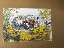 Jersey Briefmarke "Year of the Dragon“