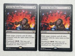 MTG Sever the Bloodline DDQ 63 Englisch Rare 2x