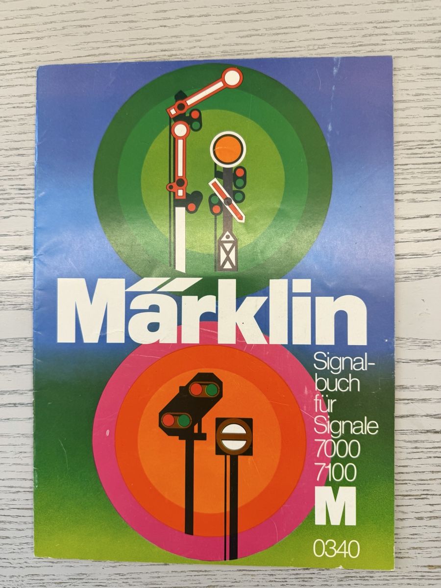 Märklin Modellini di ferrovie: Märklin 0340 Signalbuch – Usato da Lupsingen venduto da New-Haven