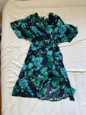 Kleid Closet London Blumenmuster Grösse S