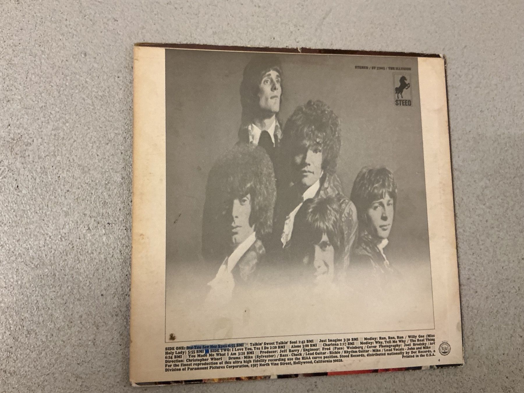 Schallplatten: The Illusion LP (VG+) – Gebraucht aus Winterthur von Tumko-Vinyl 1