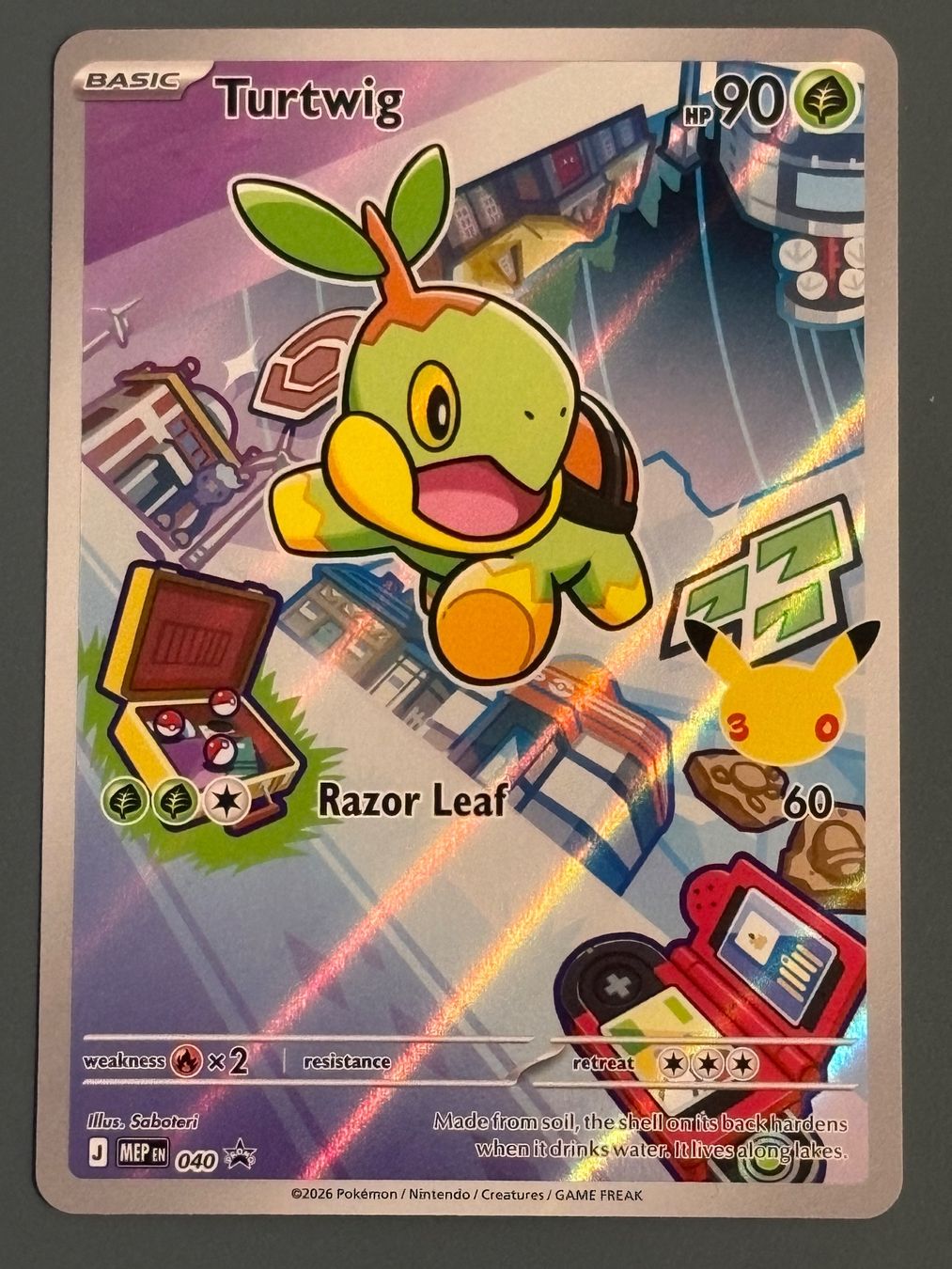 Pokémon Carte collezionabili: Turtwig - MEP - ENG – Nuovo (secondo la descrizione) da Seewen SZ venduto da Pokeace93