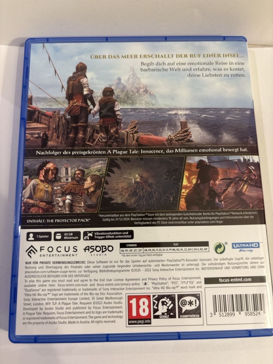 Sony Spiele: A Plague Tale: Requiem (PS5) – Gebraucht aus Eschlikon TG von JenovaNoDanna 1