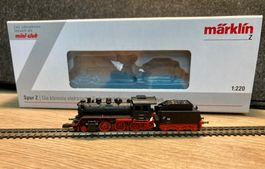 Märklin Z 88032 Dampflok BR 24 DB Schlepptender OVP - Mängel