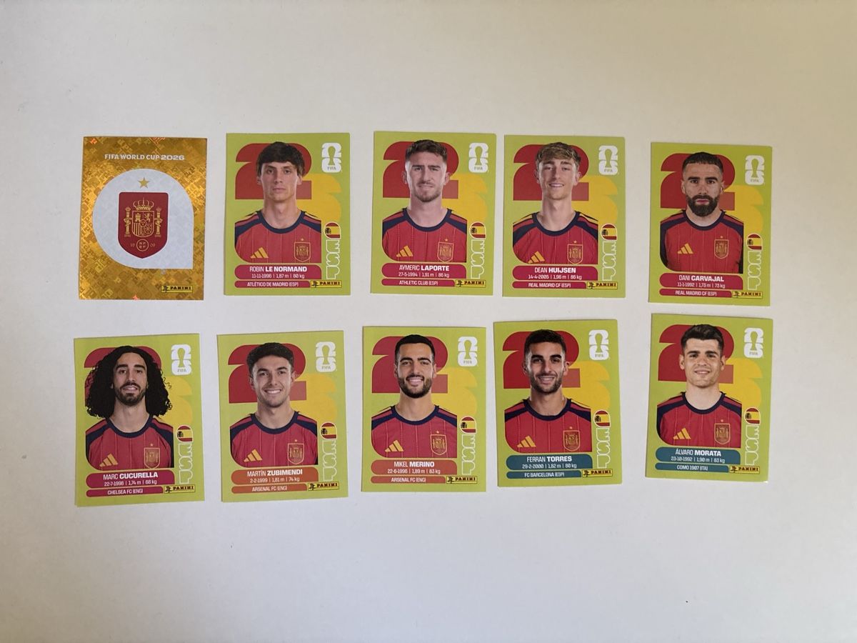 Panini Sammelbilder & Trading cards: Panini: ESP 1,3,4,5,7,8,9,14,18,19 – Neu (gemäss Beschreibung) aus Basel von min_xq6x