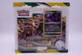 Pokémon Evolving Skies 3 Pack Blister Umbreon