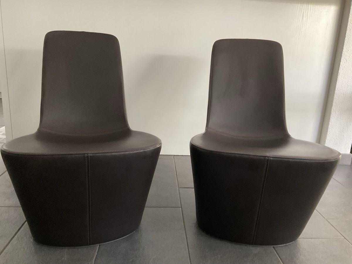 Vitra Sedie: Authentic Vitra Designer Lounge Chairs – Pair – Usato da Winterthur venduto da dve_j2q8 1