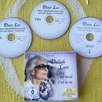 DALIAH LAVI-2CD+DVD FANBOX LIVE MIT BAND C‘EST LA VIE DIGIP