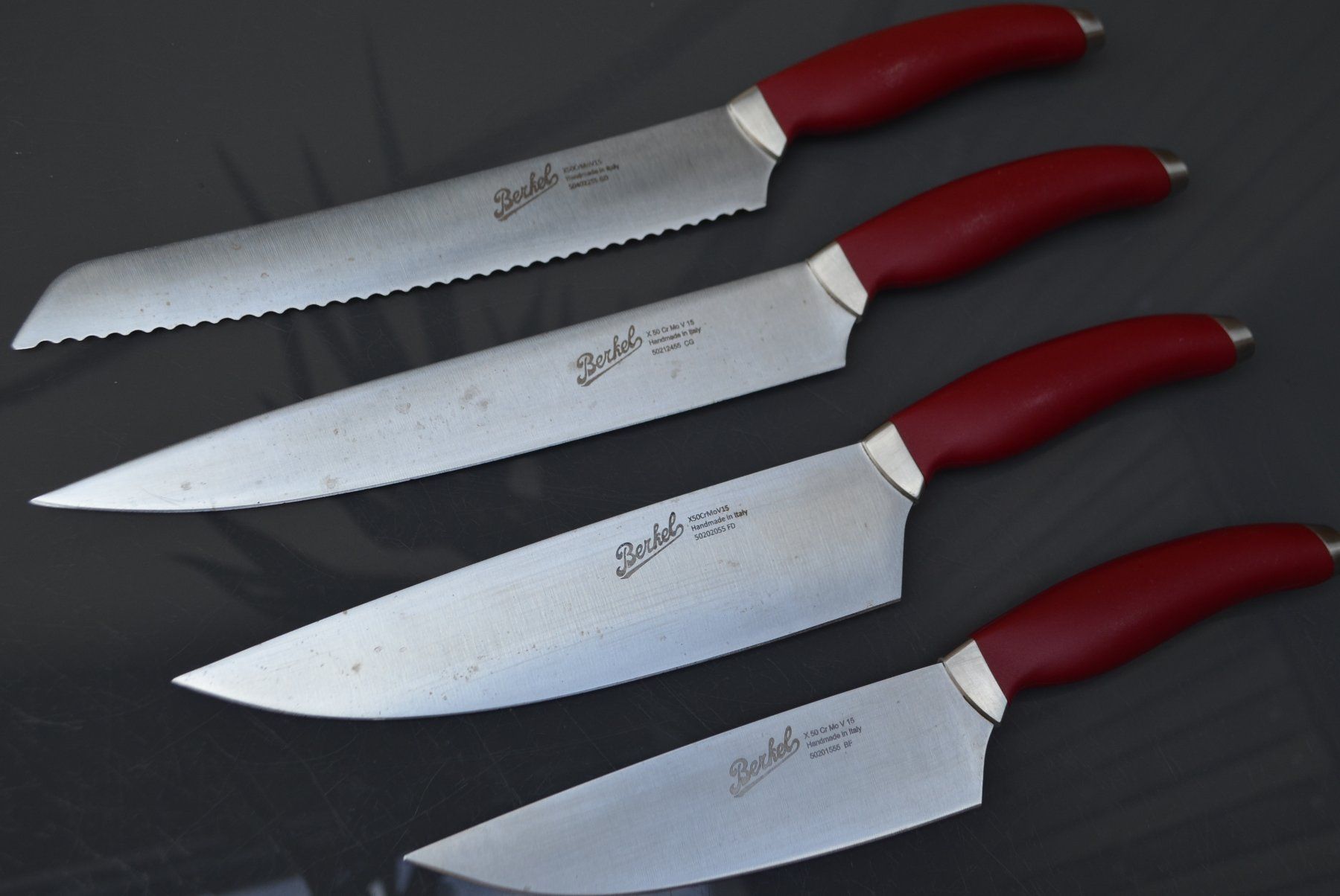 Coltelli: 4 Beckel-Messer  / 4 couteaux – Usato da Collonges venduto da arashee 2