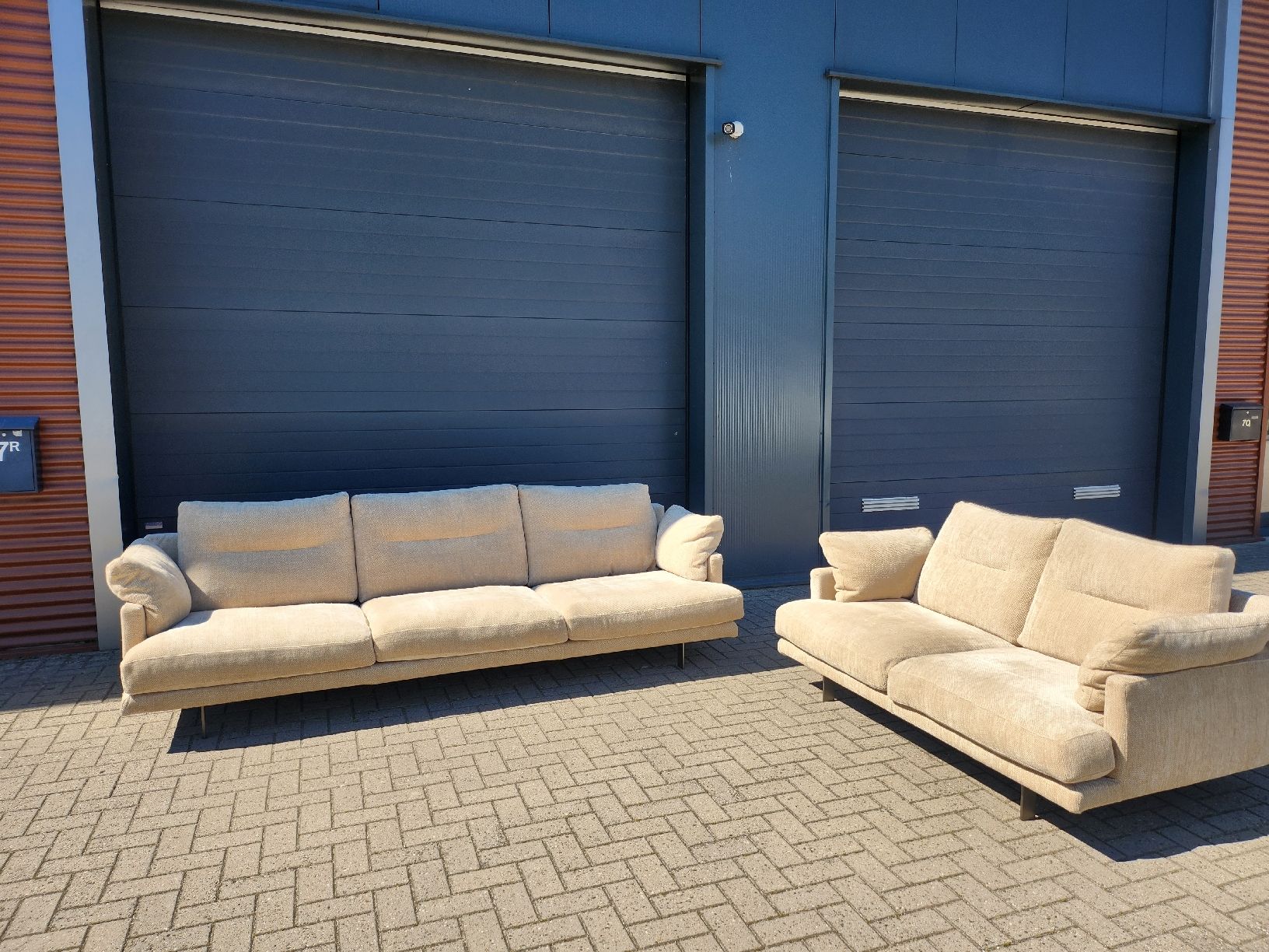 Sofas: Linteloo – George 3-Sitzer-Sofa & 2-Sitzer-Sofa – Gebraucht aus Nijmegen von HermsenDesign 1