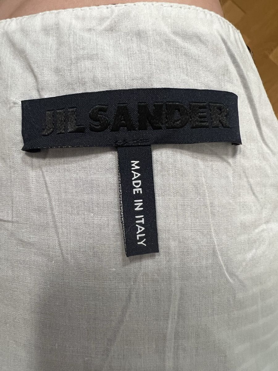 Jil Sander Vestiti: Jil Sander Kleid Grösse 34 schwarz/weiss Patchwork – Usato da Basel venduto da Bettybooo 7