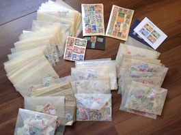 0.8 kg timbres de divers pays du monde