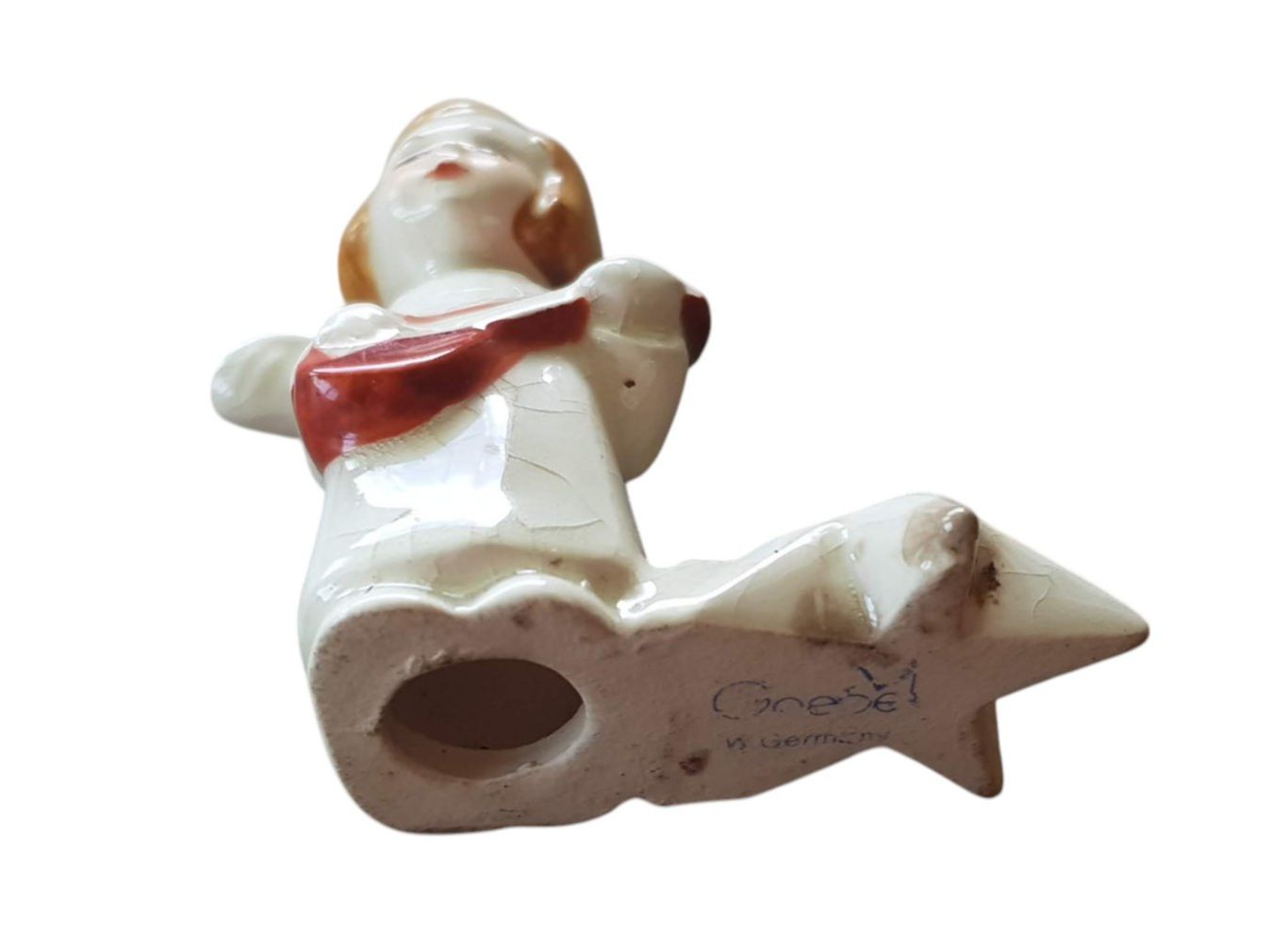 Statuette: Engel Goebel Kerzenständer 1950er – Usato da Mörschwil venduto da antiksalon 3