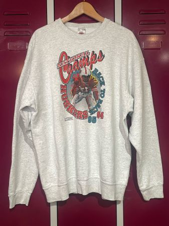 VINTAGE 90s NEBRASKA HUSKERS "94-95 BACK TO BEACK" SZ: XL