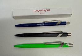 3 Caran d'Ache Kugelschreiber 849 gebraucht + neu