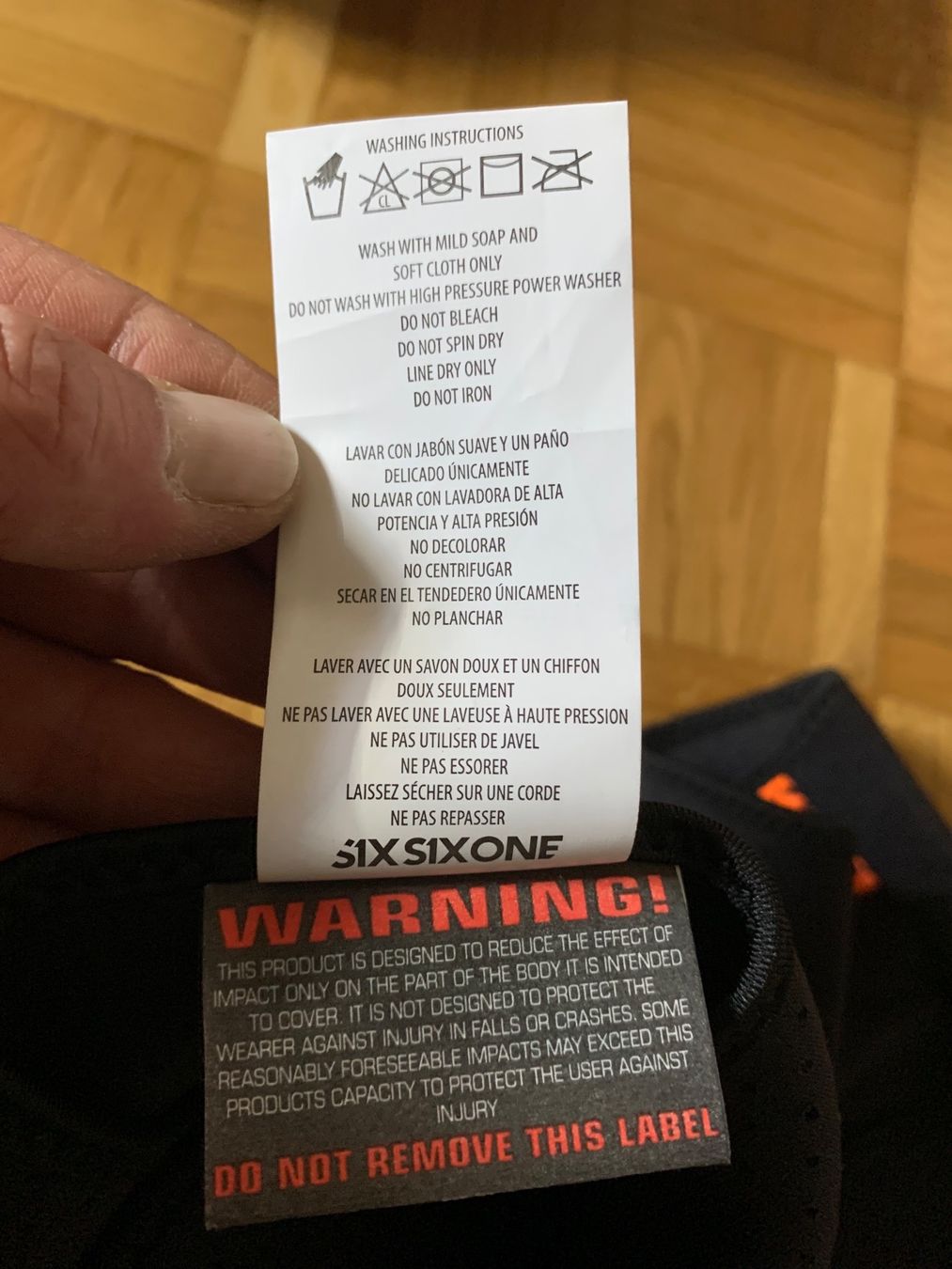 Schutz & Schoner: Six sixone Knieprotektoren M Neu – Neu (gemäss Beschreibung) aus Rorbas von SimS0n 6