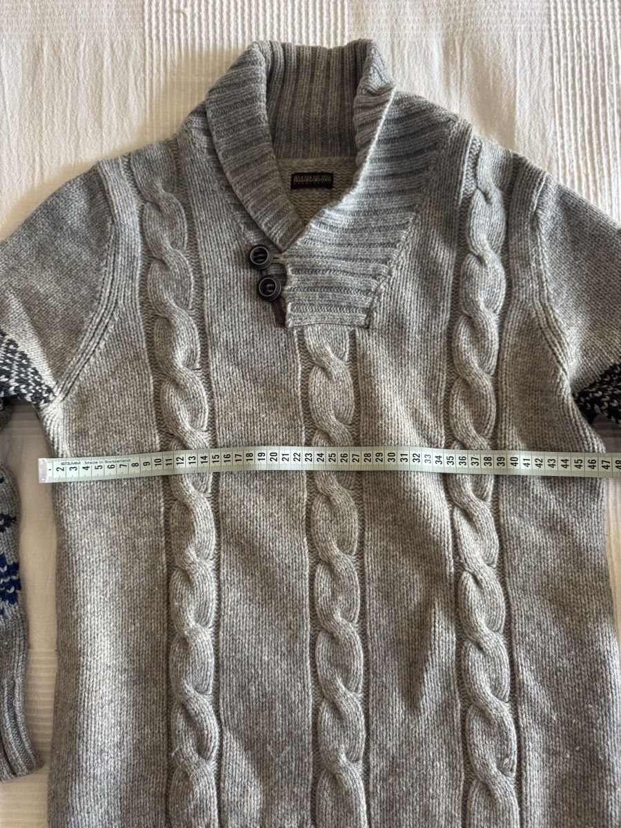 Napapijri Maglioni & Felpe: Napapijri Woll-Pullover Grösse ~S – Usato da Trélex venduto da stripedthrift 5