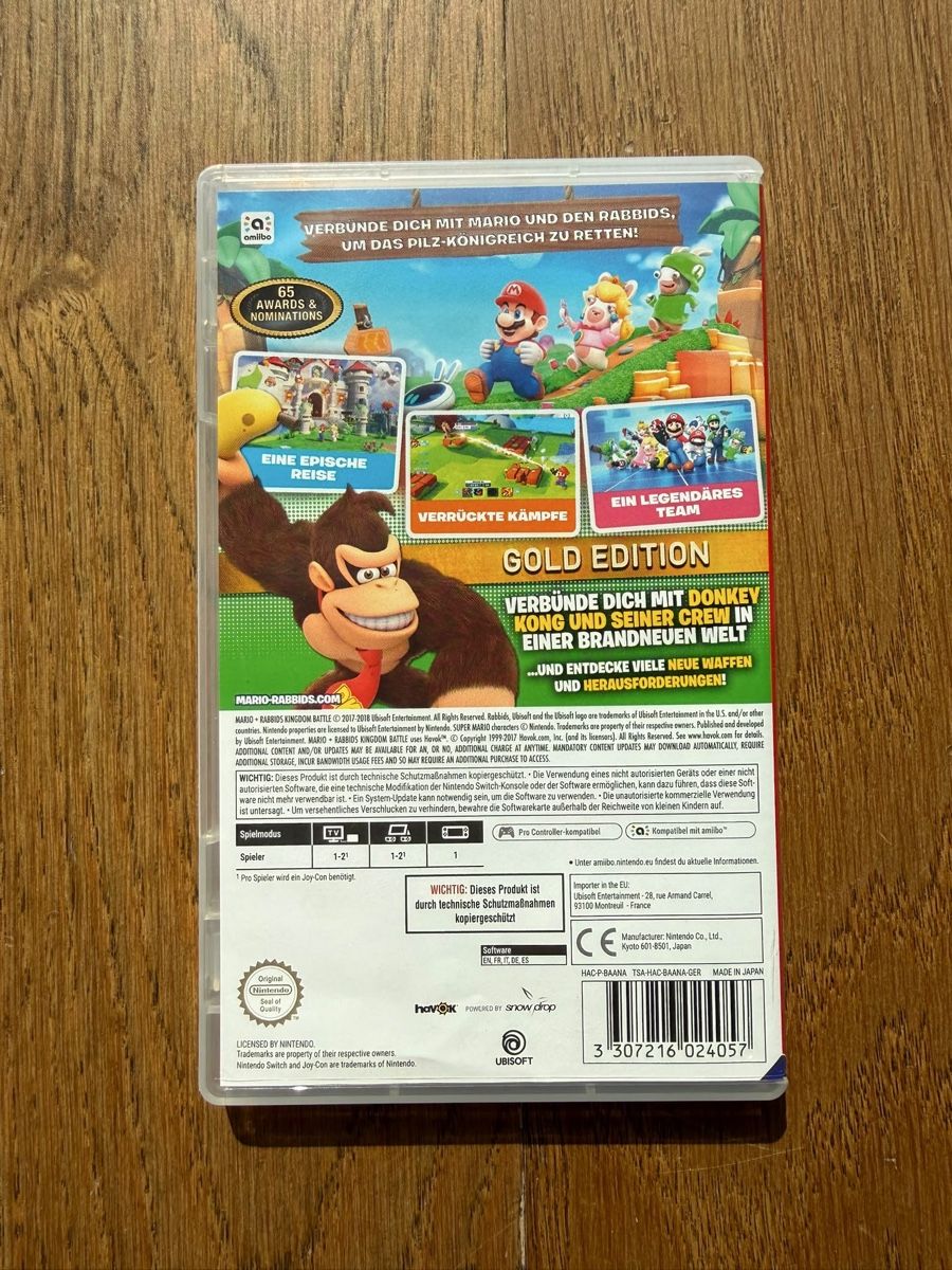 Nintendo Giochi: Mario + Rabbids Kingdom Battle / Nintendo Switch – Usato da Läufelfingen venduto da Seraphim13 1