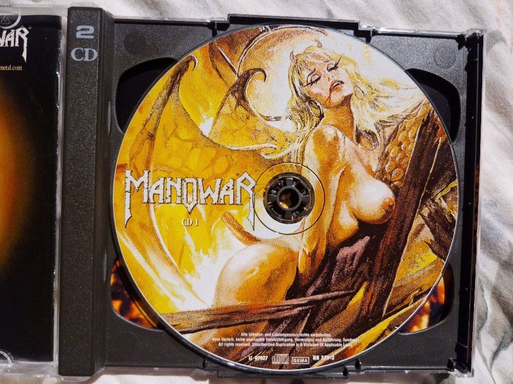 CDs: Manowar – Hell On Stage Live - Vergriffen! - b – Gebraucht aus Brittnau von Zibu 5