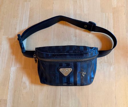 Maison Mollerus Gürteltasche schwarz/gold - Top Zustand