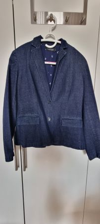 Jeans Blazer Ralph Lauren Grösse 10 (L - ca. 40 - 42)