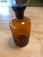 Retro Glas Apothekerflasche, braun, 300 ml, Vintage!
