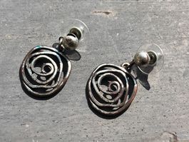 Vintage Ohrstecker, Handarbeit, Modeschmuck