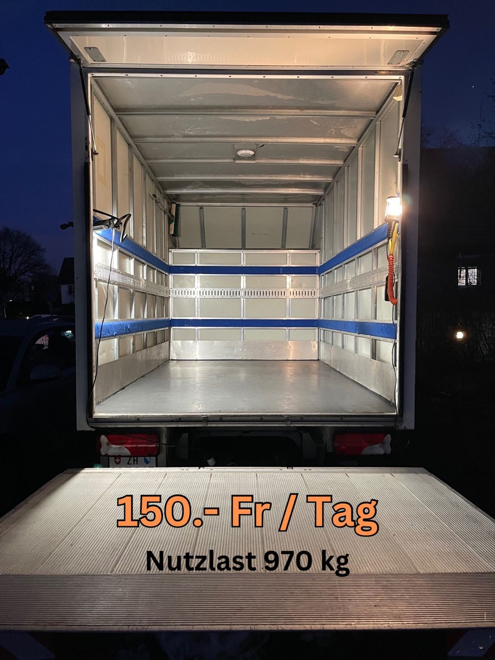 Servizi & Riparazioni: Lieferwagen mit Hebebühne mieten – Usato da Niederglatt ZH venduto da Amaros25
