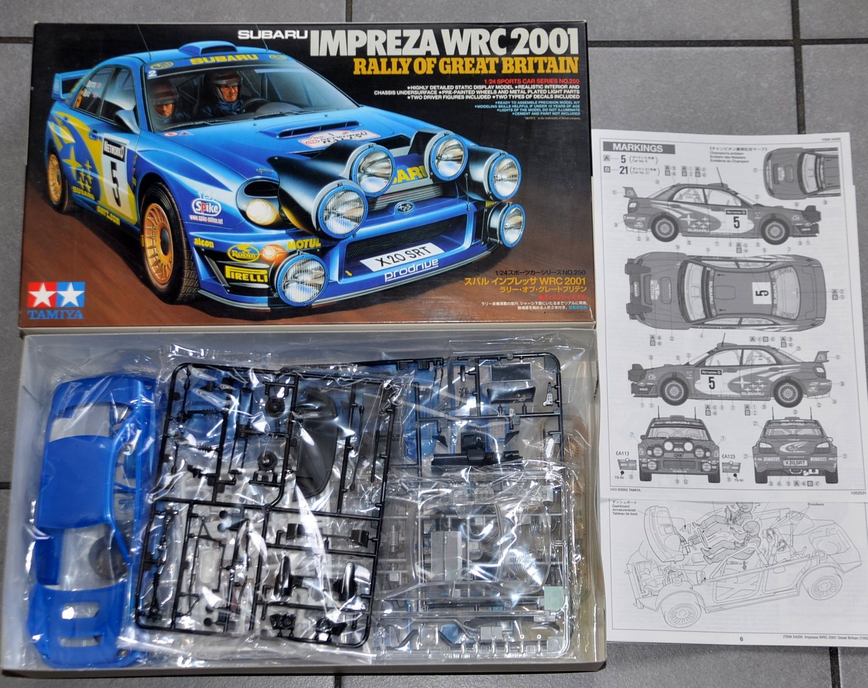 Tamiya Modellini d'auto: Tamiya Subaru Impreza WRC 2001 – Nuovo (secondo la descrizione) da Collonges venduto da arashee 3