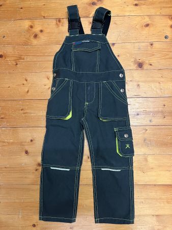 Latzhosen von Planam Basalt Neon