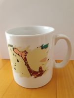 Tasse Giraffe mit Gebärde GIRAFFE (DSGS)