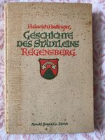 Heinrich Hedinger; Geschichte des Städtleins Regensberg 1927