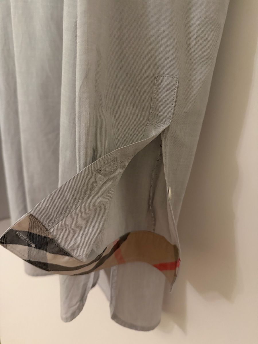 Burberry Camicette: Burberry Brit Bluse hellgrau Gr S/M – Usato da Rapperswil SG venduto da meg_gh8h 2
